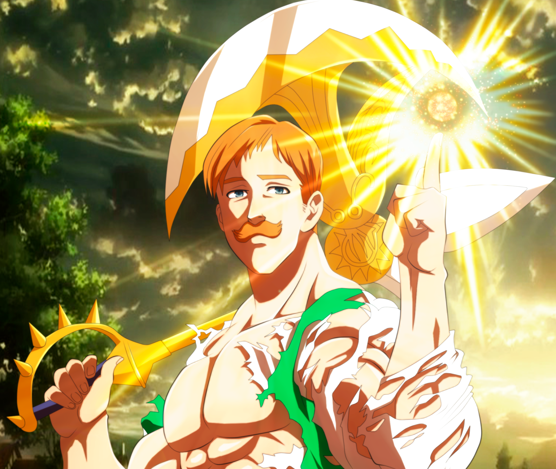 Escanor HD Wallpaper - The Seven Deadly Sins by GEVDANO