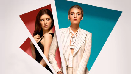 Blake Lively Anna Kendrick movie A Simple Favor HD Desktop Wallpaper | Background Image