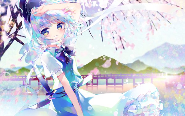 Anime Touhou Youmu Konpaku HD Wallpaper | Background Image