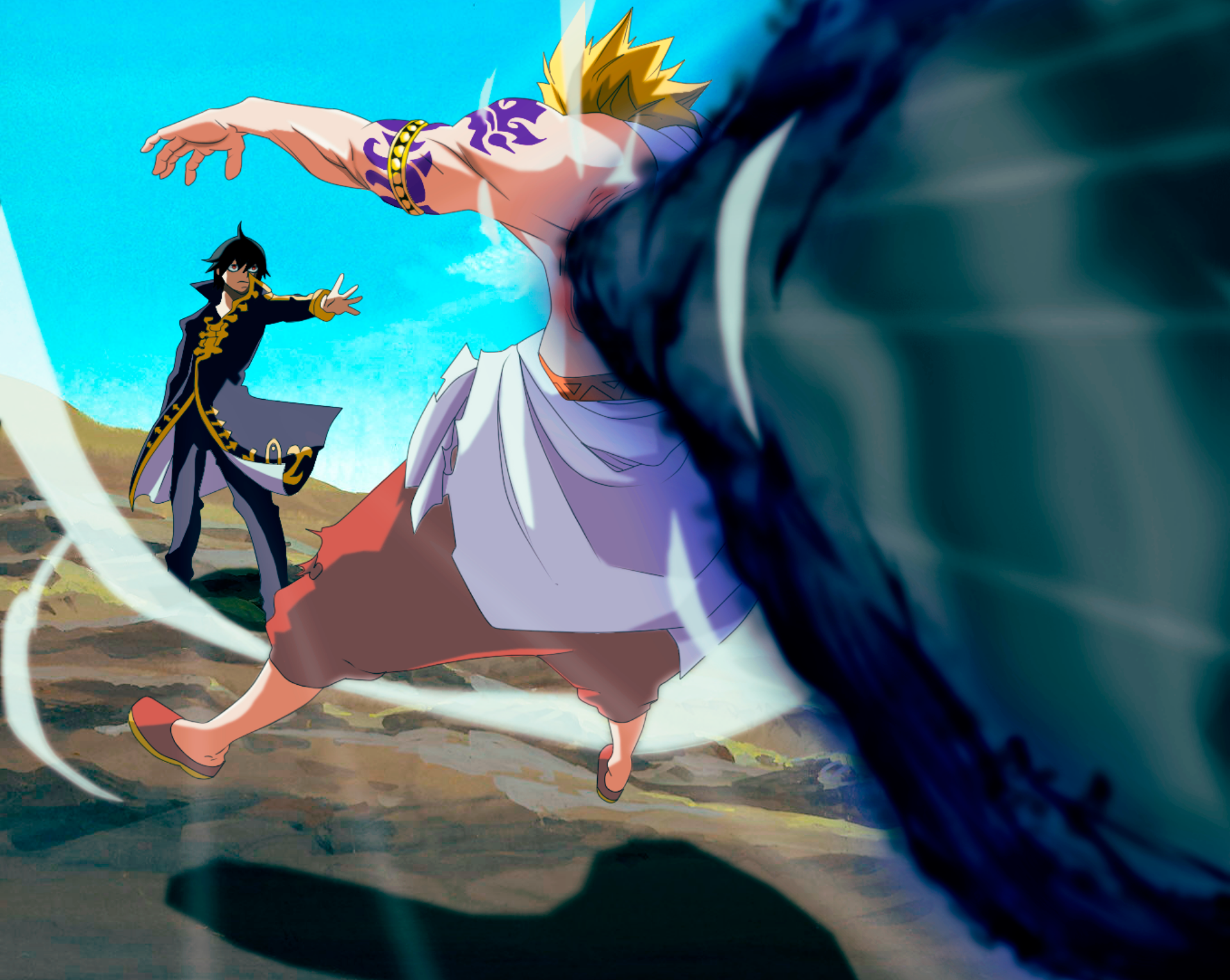 Download Larcade Dragneel Zeref Dragneel Anime Fairy Tail HD Wallpaper by GEVDANO