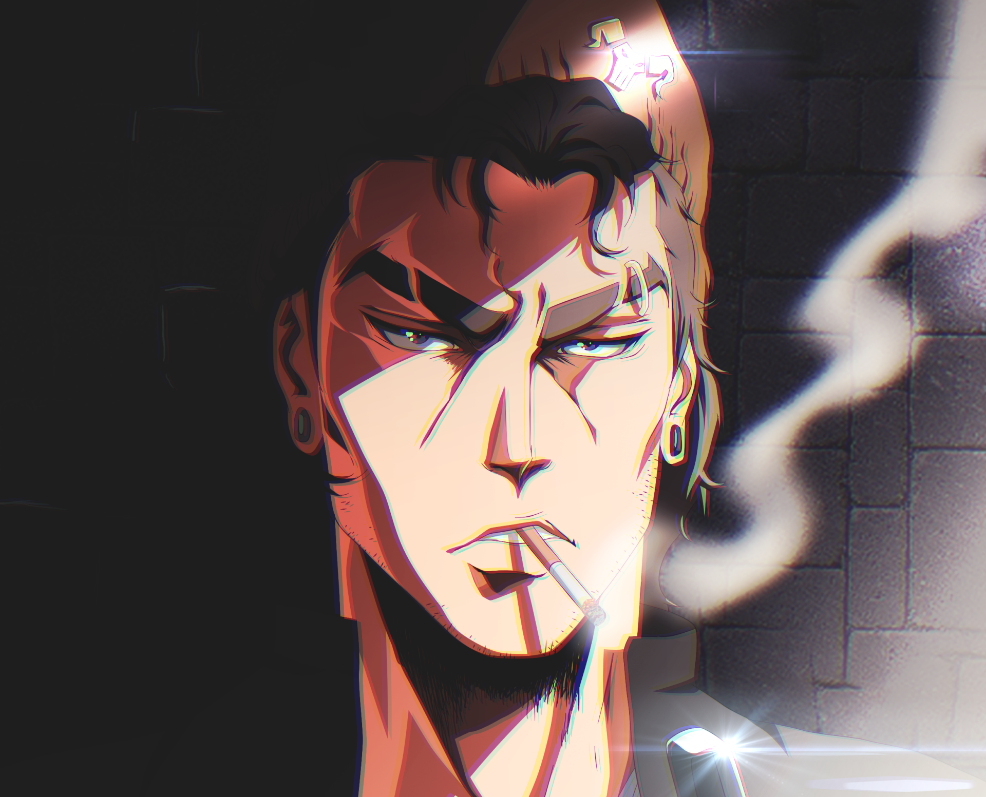 Download Mikael Barogue Anime Apple Black HD Wallpaper by Kohaku-Art