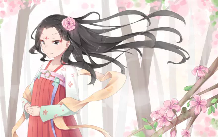 costume Anime Original HD Desktop Wallpaper | Background Image
