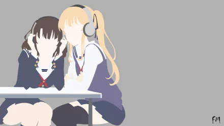 Megumi Katō Eriri Spencer Sawamura Anime Saekano: How to Raise a Boring Girlfriend HD Desktop Wallpaper | Background Image