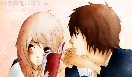 Satoshi (Bara No Hana Pasuteru) Miu (Bara No Hana Pasuteru) Anime Bara No Hana Pasuteru HD Desktop Wallpaper | Background Image