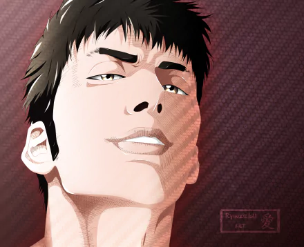 Hisashi Mitsui Anime Slam Dunk HD Desktop Wallpaper | Background Image
