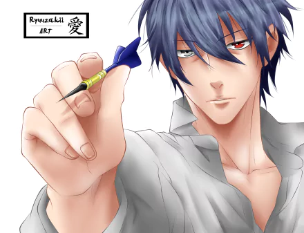 heterochromia Yakumo Saitou Anime Psychic Detective Yakumo HD Desktop Wallpaper | Background Image