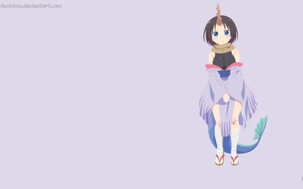 Elma (Miss Kobayashi's Dragon Maid) Anime Miss Kobayashi's Dragon Maid HD Desktop Wallpaper | Background Image