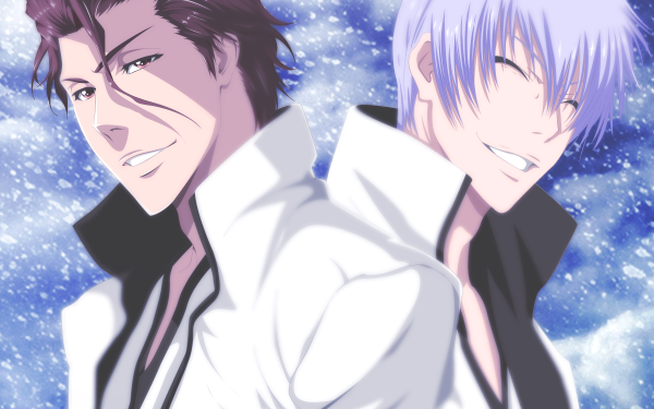 Anime Bleach Sōsuke Aizen Gin Ichimaru HD Wallpaper | Background Image