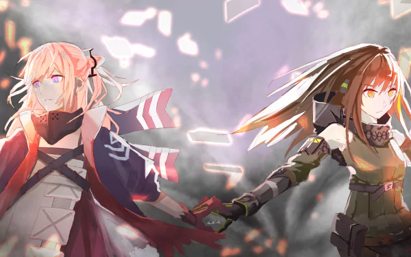ST AR-15 (Girls Frontline) M4A1 (Girls Frontline) video game Girls Frontline HD Desktop Wallpaper | Background Image