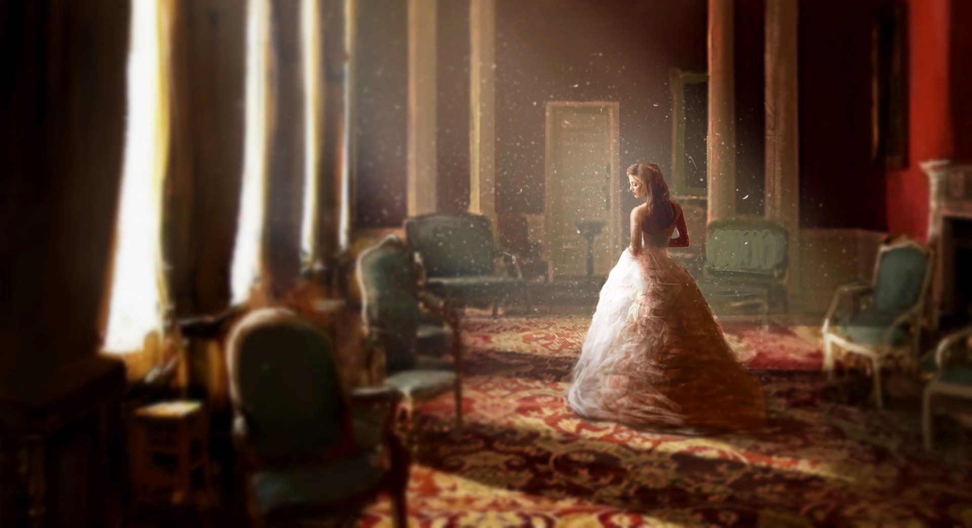 Download Fantasy Woman HD Wallpaper by Imad Awan