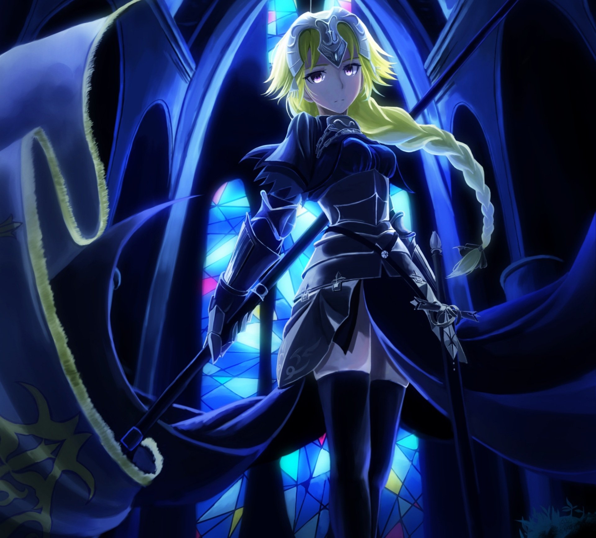 Download Jeanne D'Arc (Fate Series) Anime Fate/Apocrypha HD Wallpaper by むかで