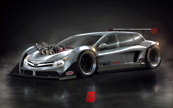 silver car vehicle Toyota Avanza HD Desktop Wallpaper | Background Image