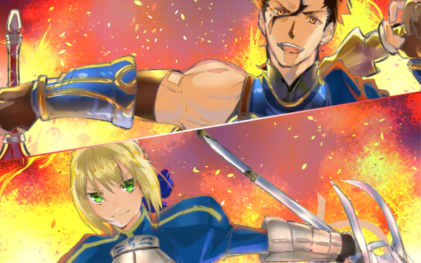 Fate/Grand Order Lancer (Fate/Zero) Diarmuid Ua Duibhne Saber (Fate Series) Anime Fate/Zero HD Desktop Wallpaper | Background Image