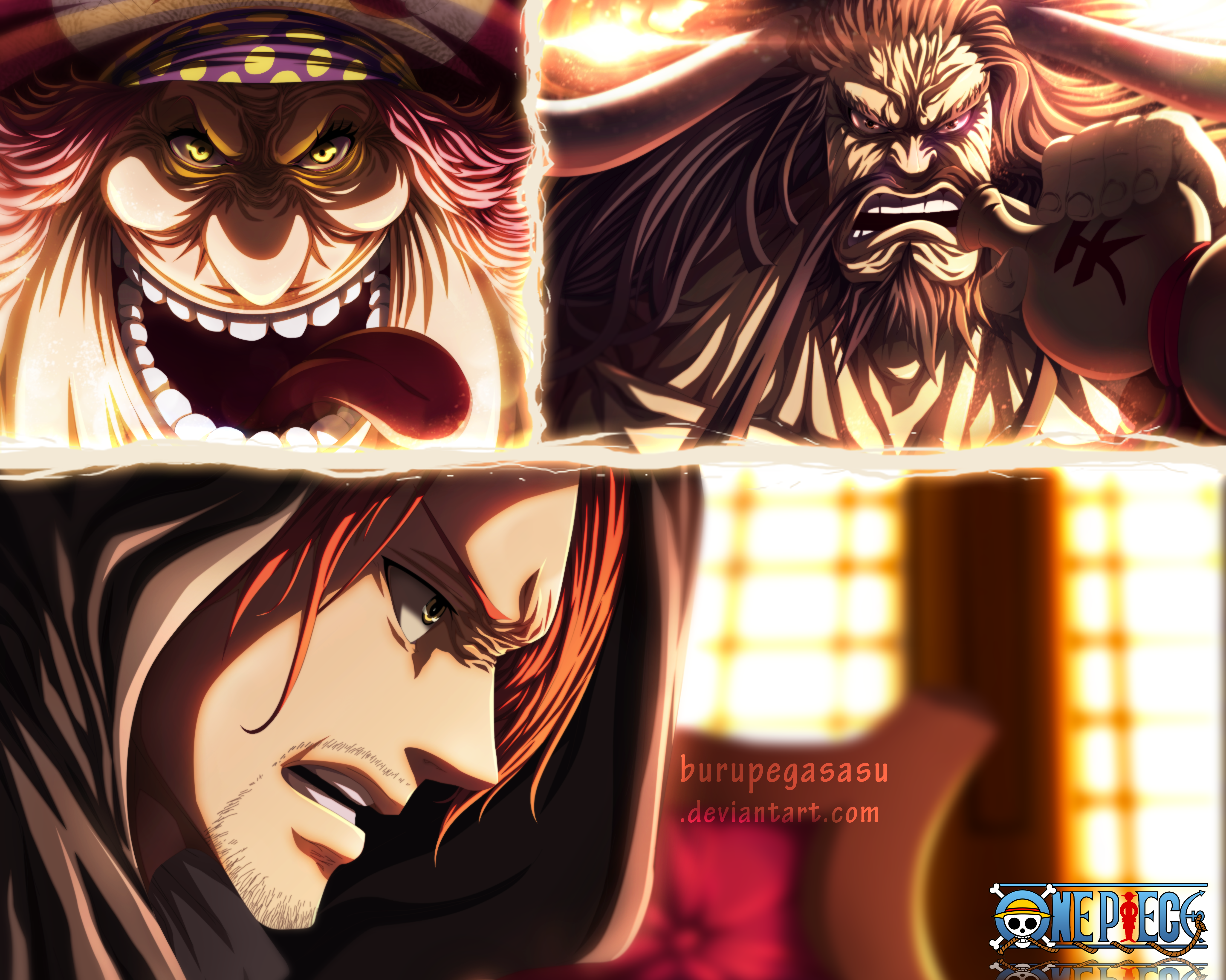 Anime One Piece 4k Ultra HD Wallpaper by Burupegasasu