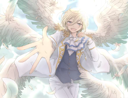 wings Eichi Tenshouin video game Ensemble Stars! HD Desktop Wallpaper | Background Image