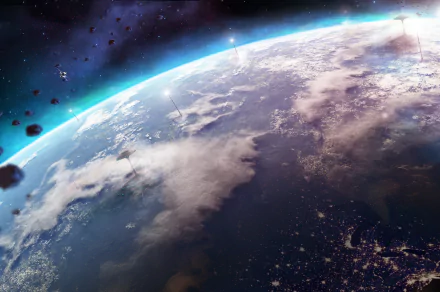 Sci Fi planetscape HD Desktop Wallpaper | Background Image