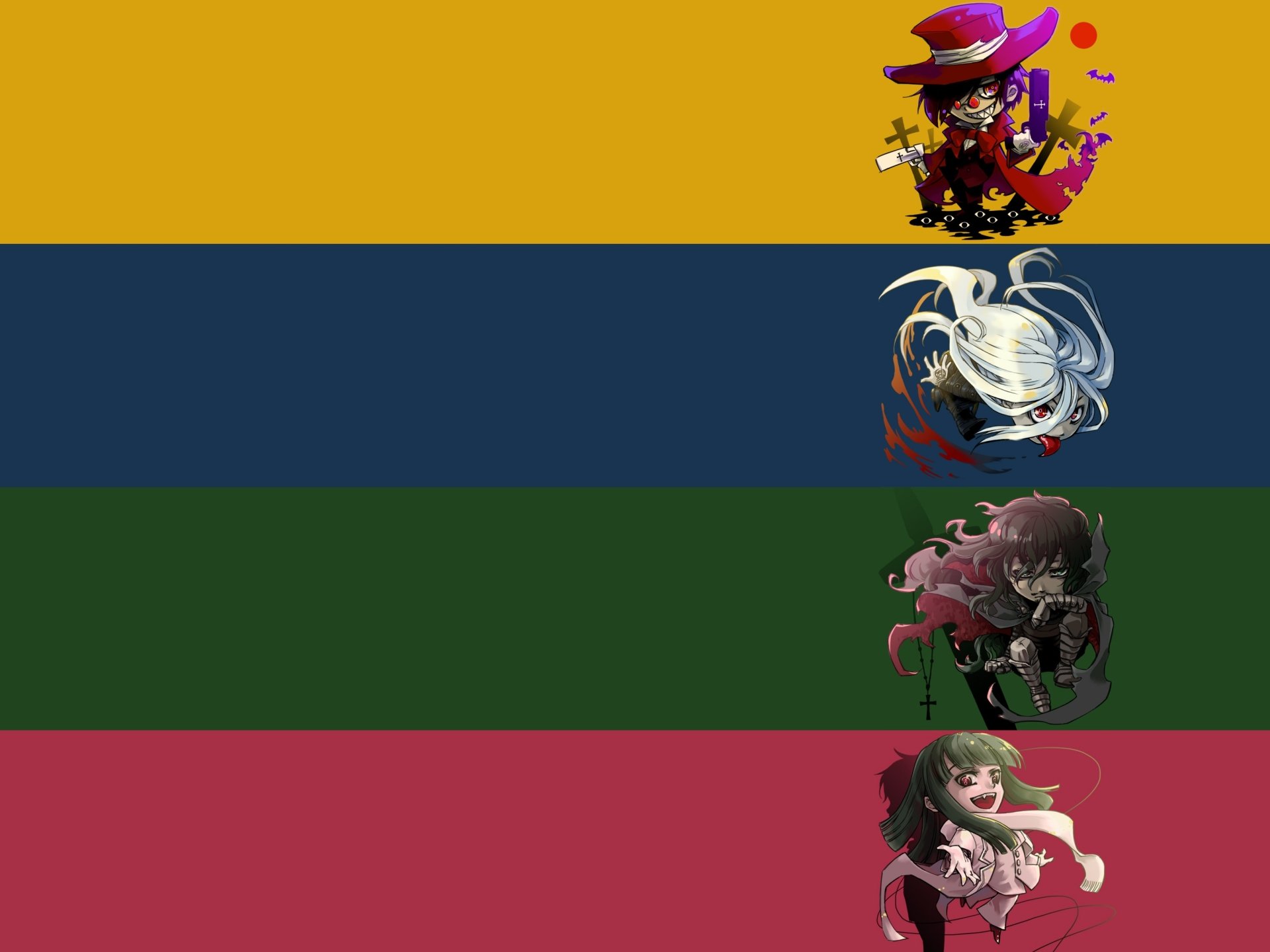 Download Walter C. Dornez Alucard (Hellsing) Anime Hellsing HD Wallpaper