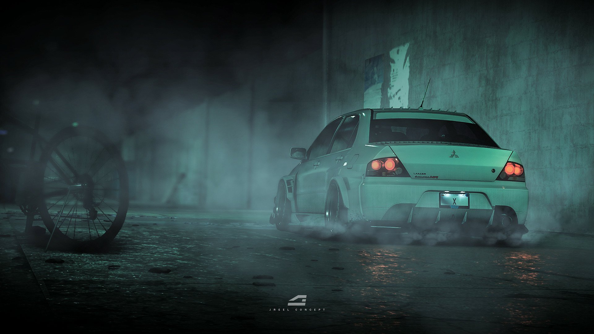 Download Mitsubishi Video Game Need For Speed (2015) HD Wallpaper by JREEL