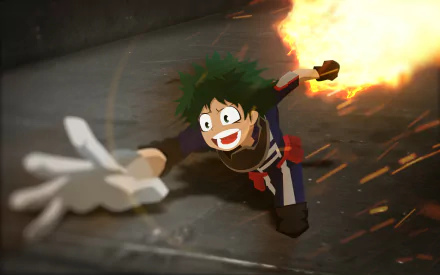 Izuku Midoriya Anime My Hero Academia HD Desktop Wallpaper | Background Image