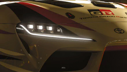 Toyota GR Supra video game Gran Turismo Sport HD Desktop Wallpaper | Background Image