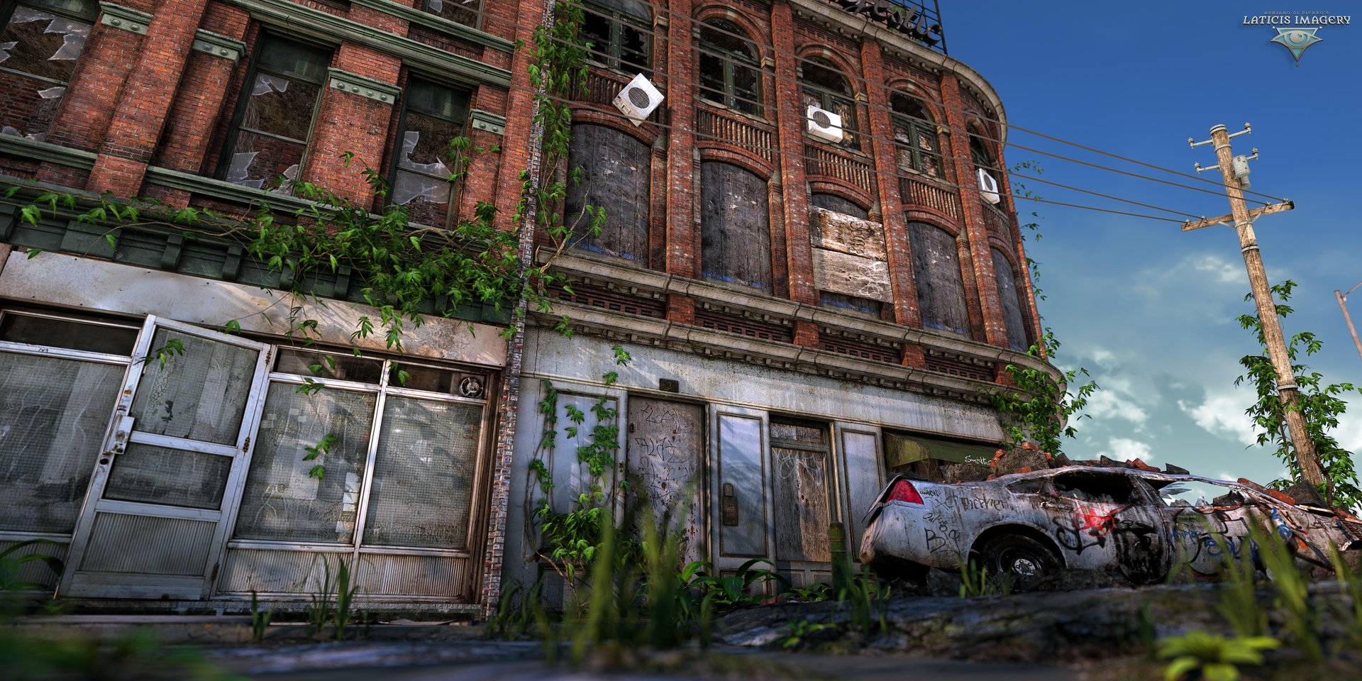 Download Sci Fi Post Apocalyptic HD Wallpaper by Adriano Di Pierro