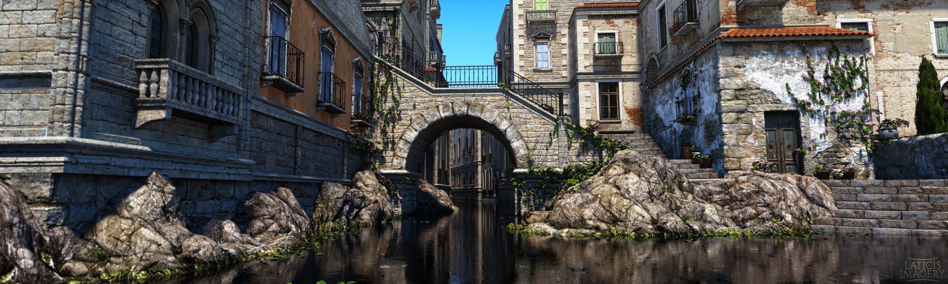 Download Man Made Canal HD Wallpaper by Adriano Di Pierro