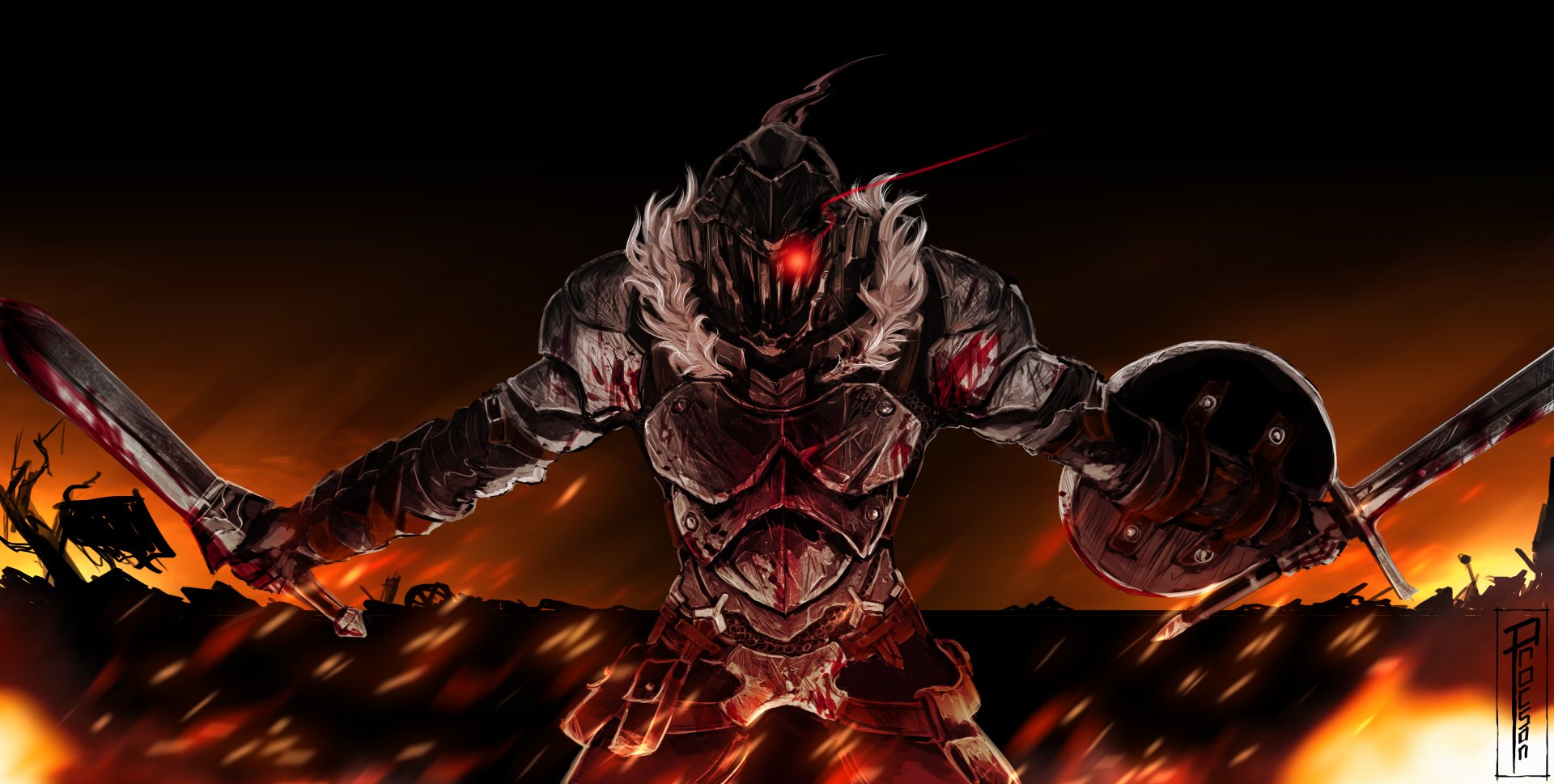 Goblin Slayer In Battle 4k Ultra Hd By Procsan