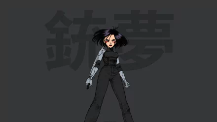 Alita (Alita: Battle Angel) Anime Alita: Battle Angel HD Desktop Wallpaper | Background Image