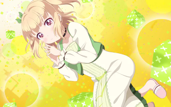 Yun Iijima Anime New Game! HD Desktop Wallpaper | Background Image