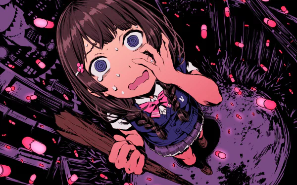 Tsukino Mito Anime Virtual Youtuber HD Desktop Wallpaper | Background Image