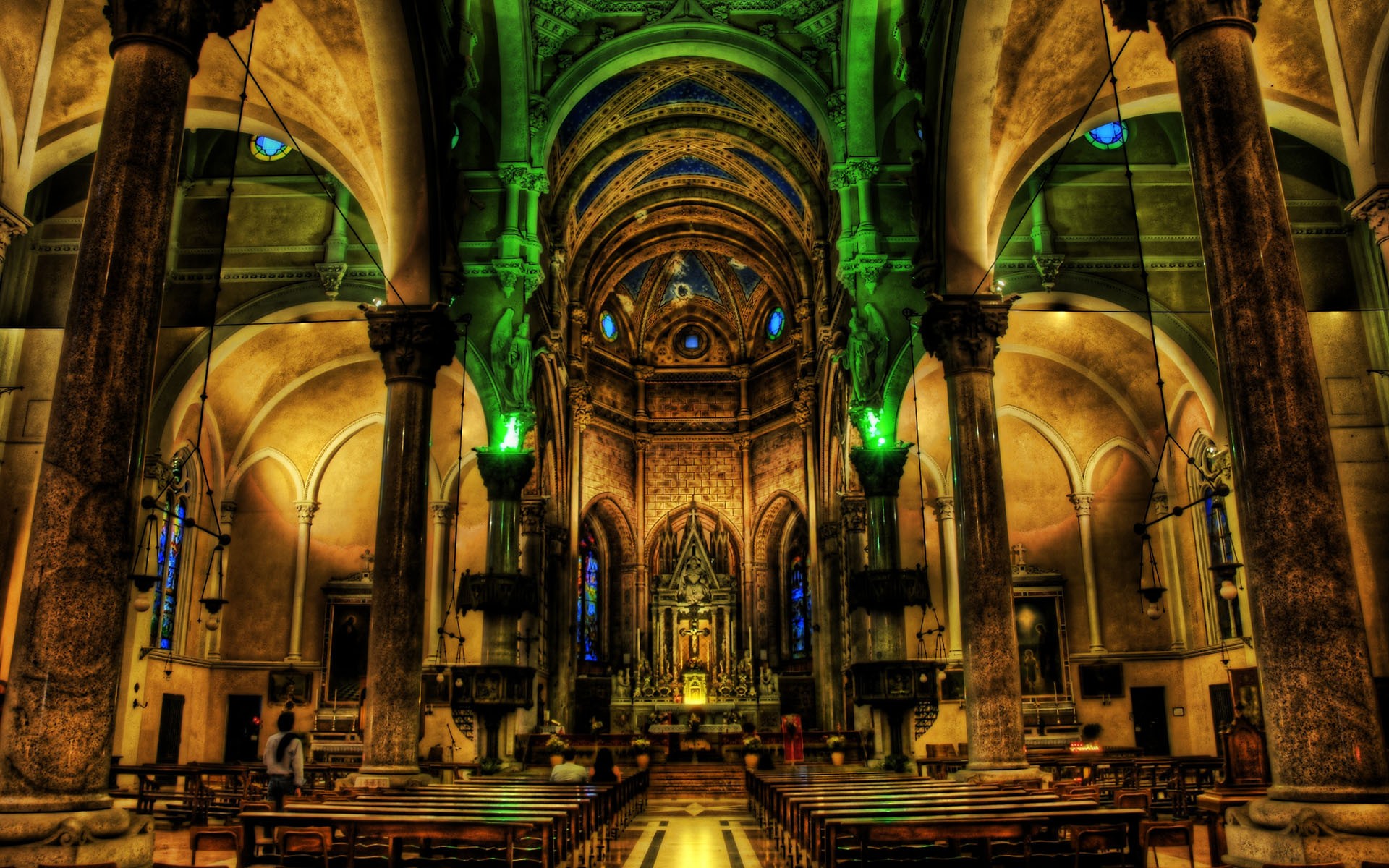 HDR of a breathtaking church building