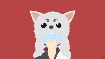 Gintoki Sakata Sadaharu (Gintama) Anime Gintama HD Desktop Wallpaper | Background Image
