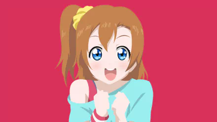 Honoka Kousaka Anime Love Live! HD Desktop Wallpaper | Background Image
