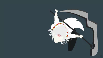 HD anime desktop wallpaper featuring Juuzou Suzuya from Tokyo Ghoul, depicted in a dynamic top-down pose with his signature weapon against a minimalist background.