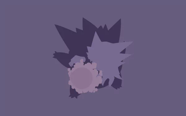 Gengar (Pokémon) Haunter (Pokémon) Gastly (Pokémon) Anime Pokemon HD Desktop Wallpaper | Background Image