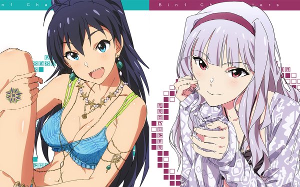 Anime The iDOLM@STER THE iDOLM@STER Hibiki Ganaha Takane Shijou HD Wallpaper | Background Image
