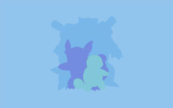 Blastoise (Pokémon) Wartortle (Pokémon) Squirtle (Pokémon) Anime Pokemon HD Desktop Wallpaper | Background Image