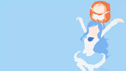 Umaru Doma Sylphynford Tachibana Anime Himouto! Umaru-chan HD Desktop Wallpaper | Background Image