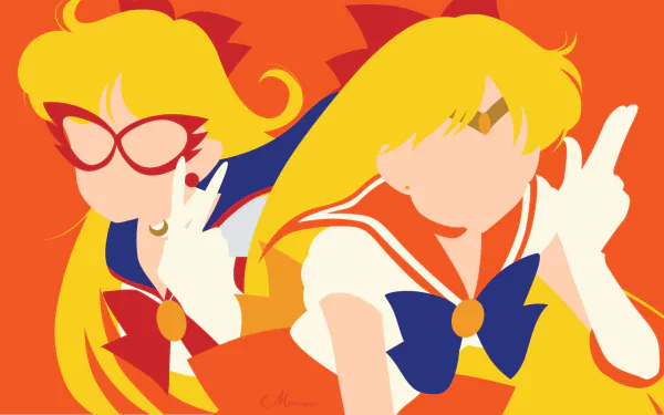 Sailor Venus Anime Sailor Moon HD Desktop Wallpaper | Background Image