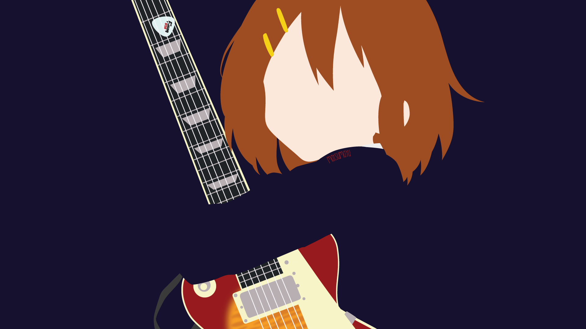 Download Yui Hirasawa Anime K-ON! HD Wallpaper by matsumayu