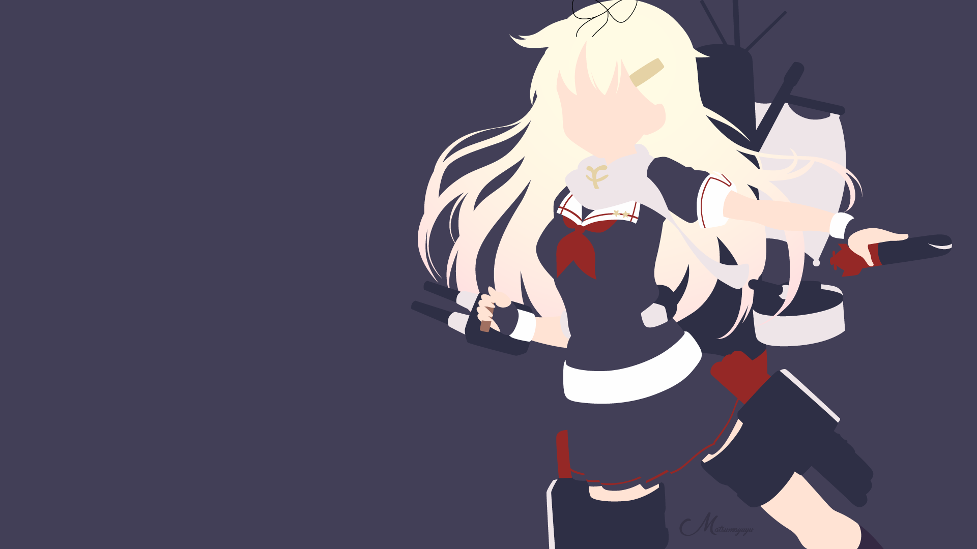 Download Yuudachi (Kancolle) Anime Kantai Collection HD Wallpaper by ...