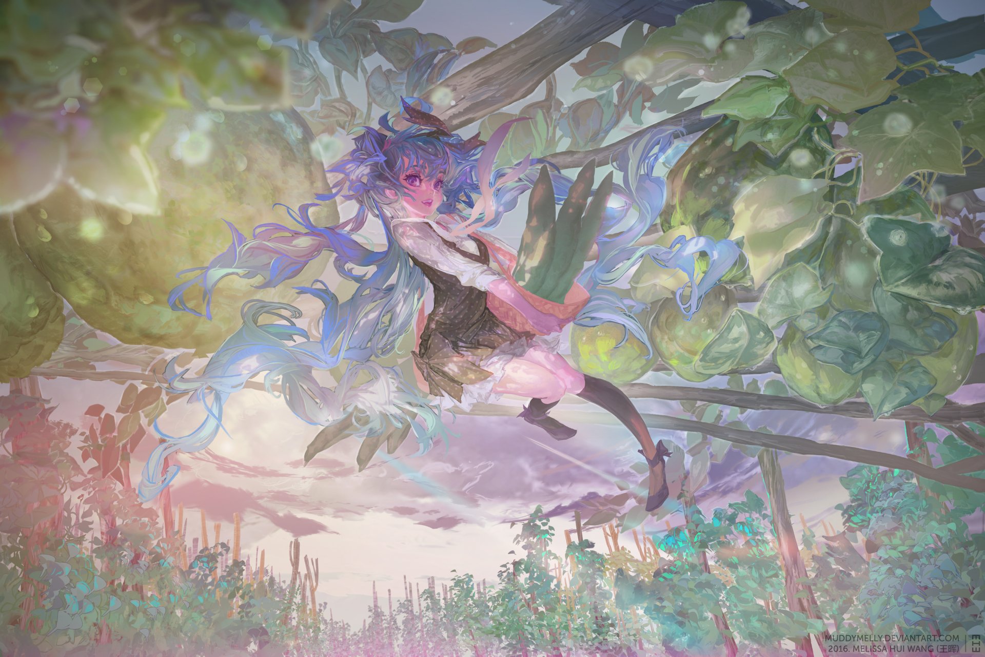 Download Anime Original HD Wallpaper by Melissa Hui Wang