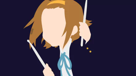 Ritsu Tainaka Anime K-ON! HD Desktop Wallpaper | Background Image