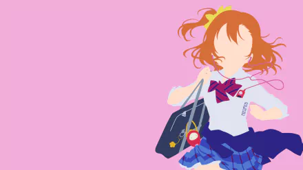 Honoka Kousaka Anime Love Live! HD Desktop Wallpaper | Background Image
