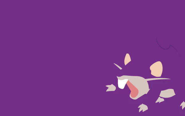 Rattata (Pokémon) Anime Pokemon HD Desktop Wallpaper | Background Image