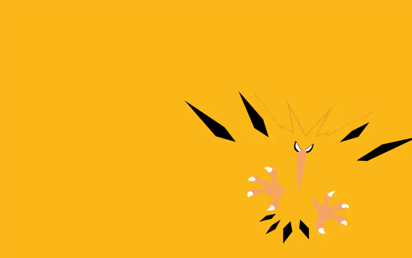Zapdos (Pokémon) Anime Pokemon HD Desktop Wallpaper | Background Image