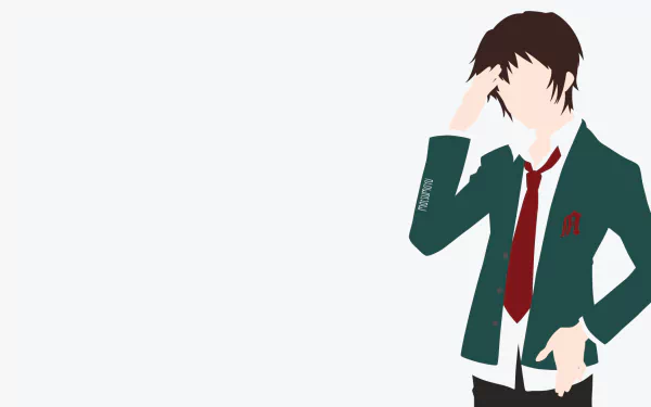 Kyon (Haruhi) Anime The Melancholy of Haruhi Suzumiya HD Desktop Wallpaper | Background Image