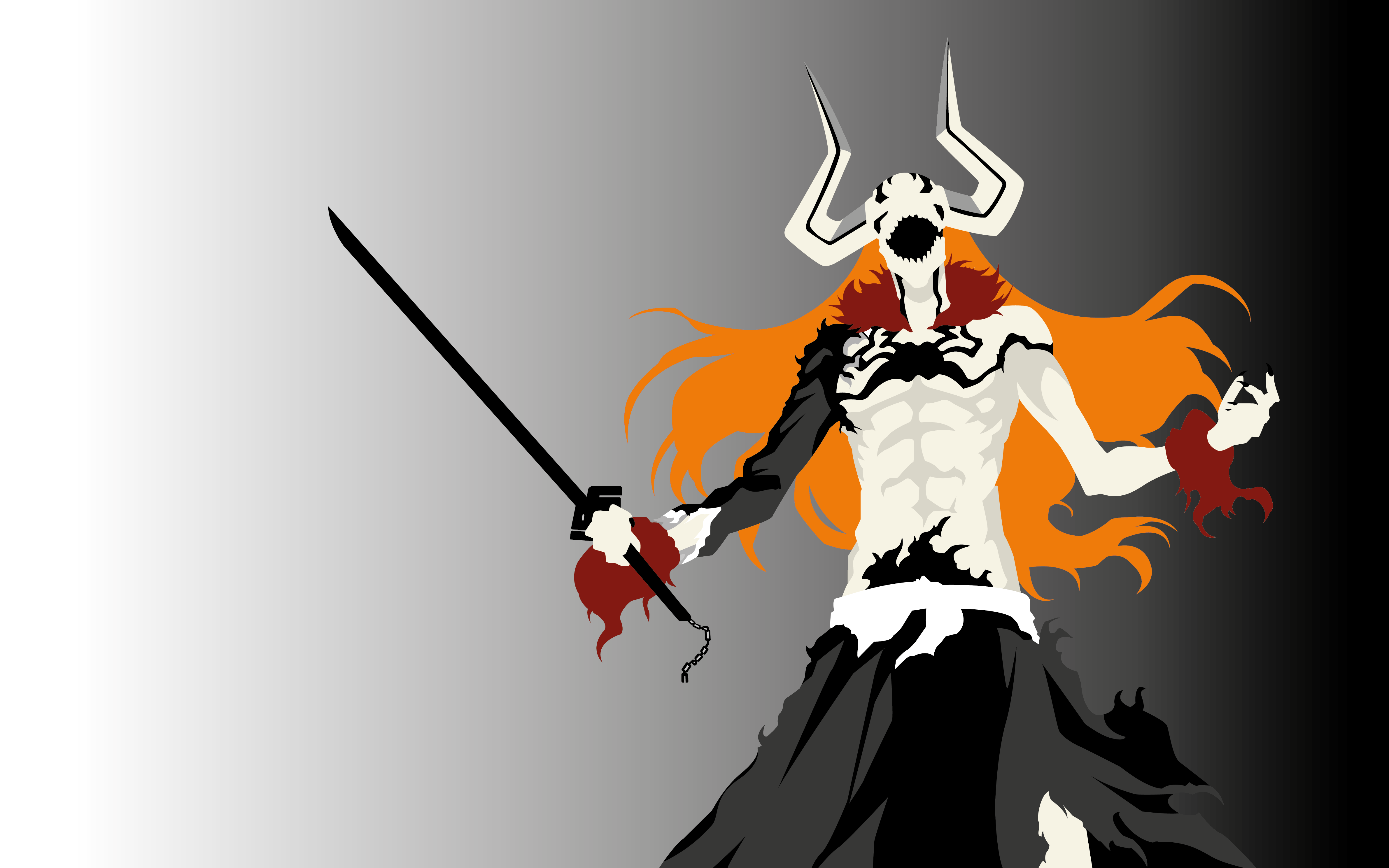 Ichigo Vasto Lorde (Bleach) Ultra HD Desktop Background Wallpaper