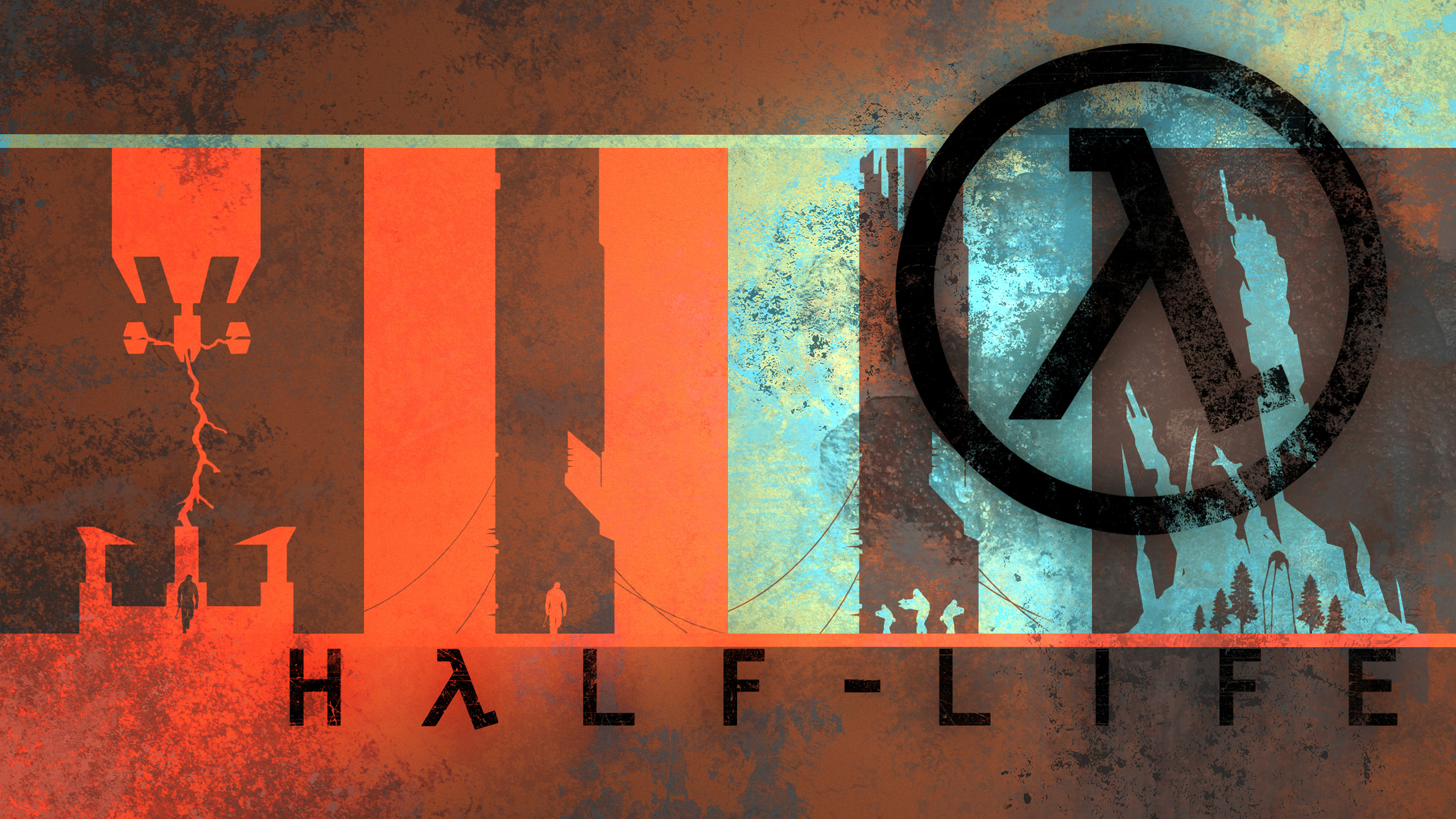 Half life обои на телефон