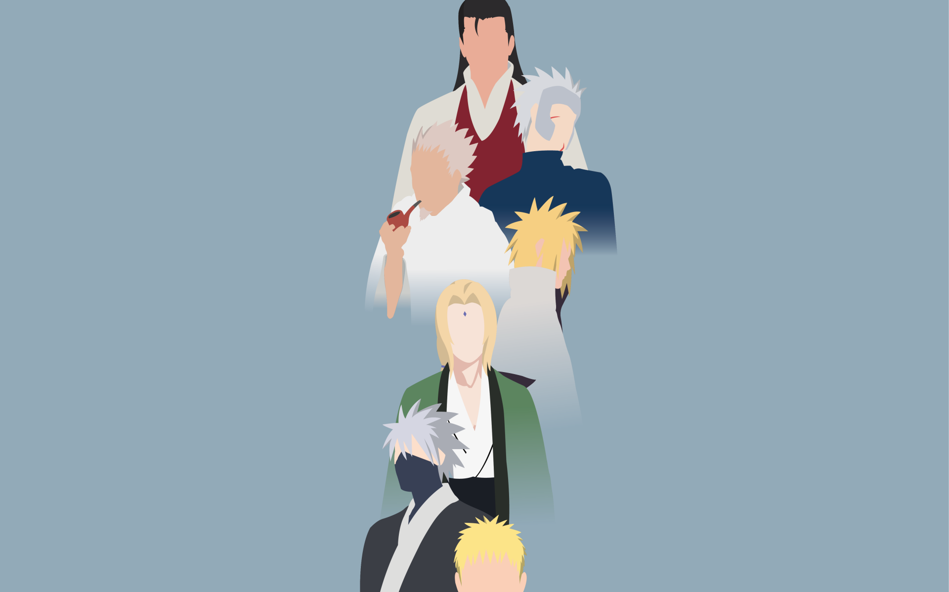 Download Naruto Uzumaki Kakashi Hatake Tsunade (Naruto) Minato Namikaze